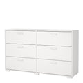 Sofia Double dresser 6 drawers White - image 3