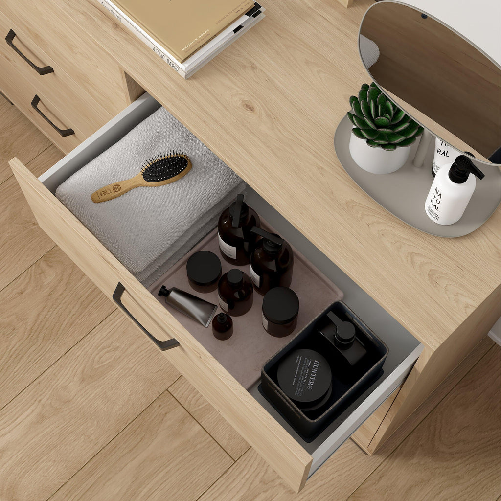 Sofia Double dresser 6 drawers Jackson Hickory - image 10