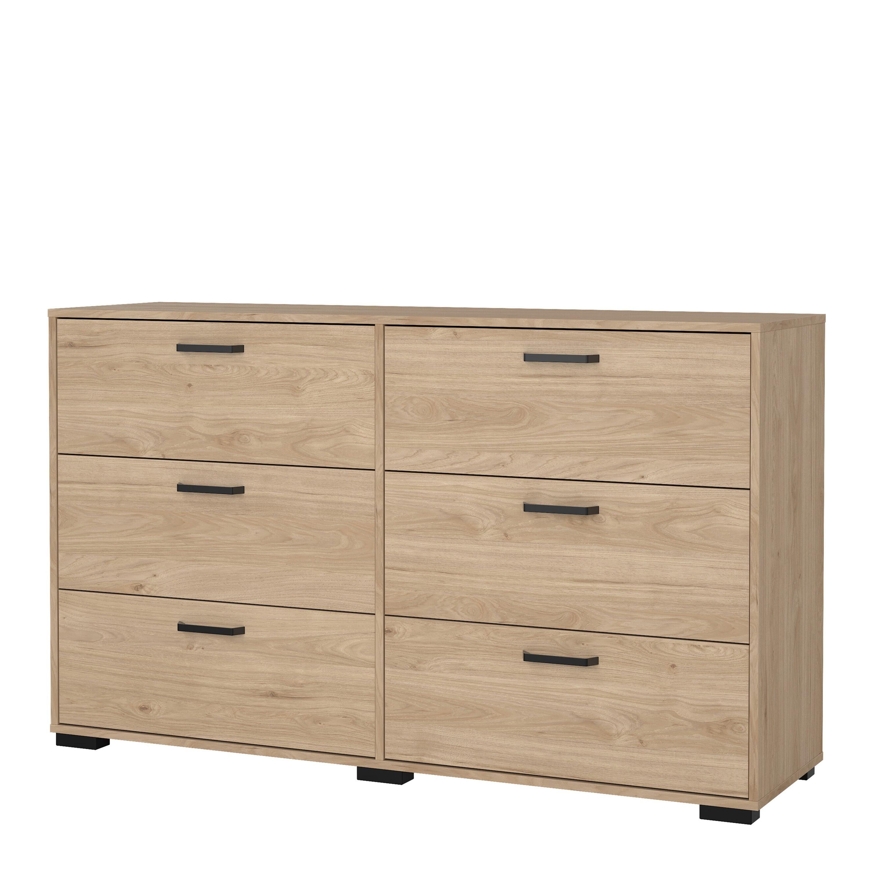 Sofia Double dresser 6 drawers Jackson Hickory - image 3
