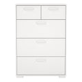 Sofia Chest 3 + 2 drawers White - image 2