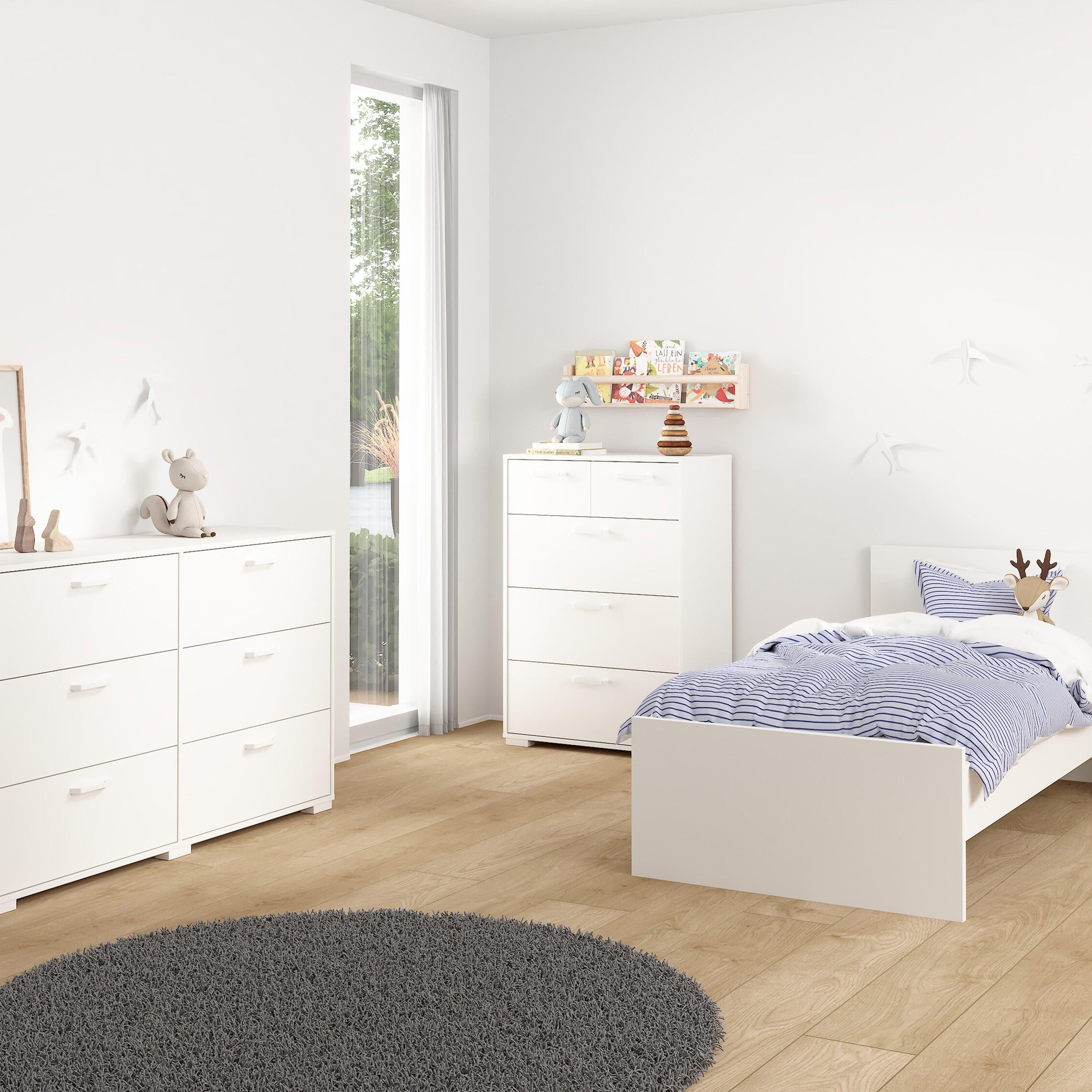 Sofia Chest 3 + 2 drawers White - image 7