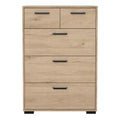 Sofia Chest 3 + 2 drawers Jackson Hickory - image 2