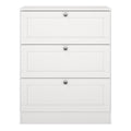 Brande Chest with 3 Frame Drawers in White - image 2