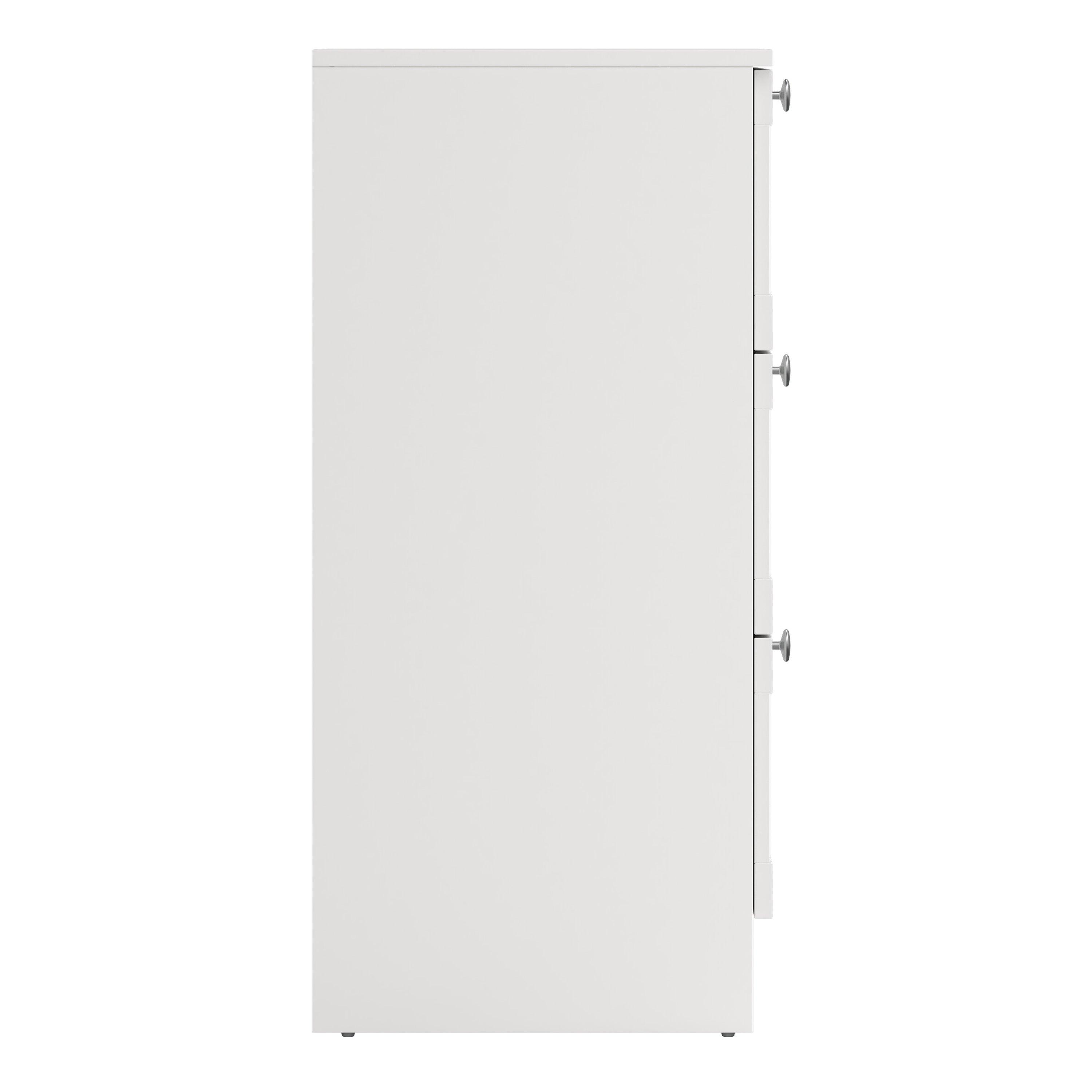 Brande Chest with 3 Frame Drawers in White - image 4
