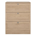 Brande Chest with 3 Frame Drawers in Jackson Hickory - image 2