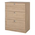 Brande Chest with 3 Frame Drawers in Jackson Hickory - image 3