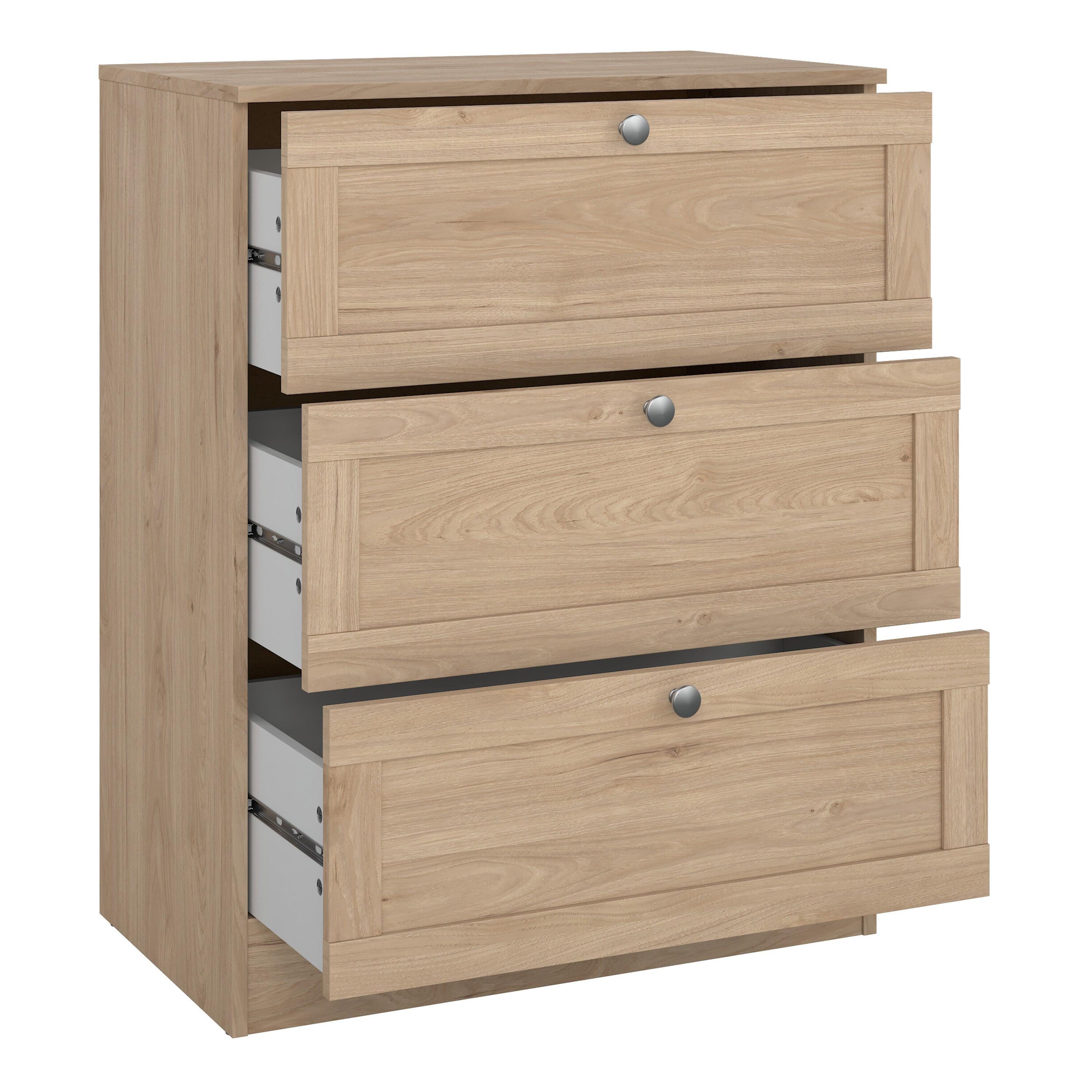 Brande Chest with 3 Frame Drawers in Jackson Hickory - image 5
