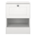 Brande Nightstand with1 Frame Drawer in White - image 2