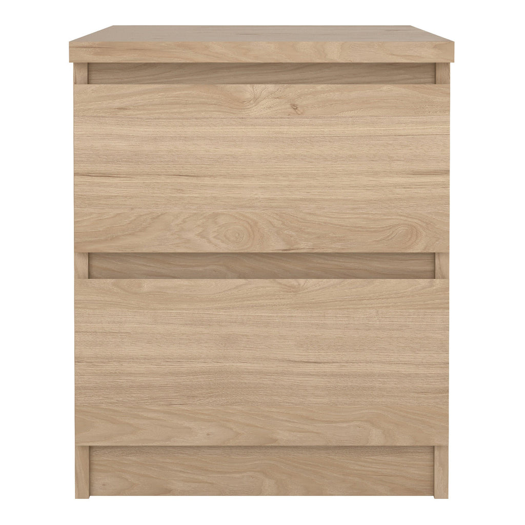Naia Bedside 2 drawers in Jackson Hickory - image 2
