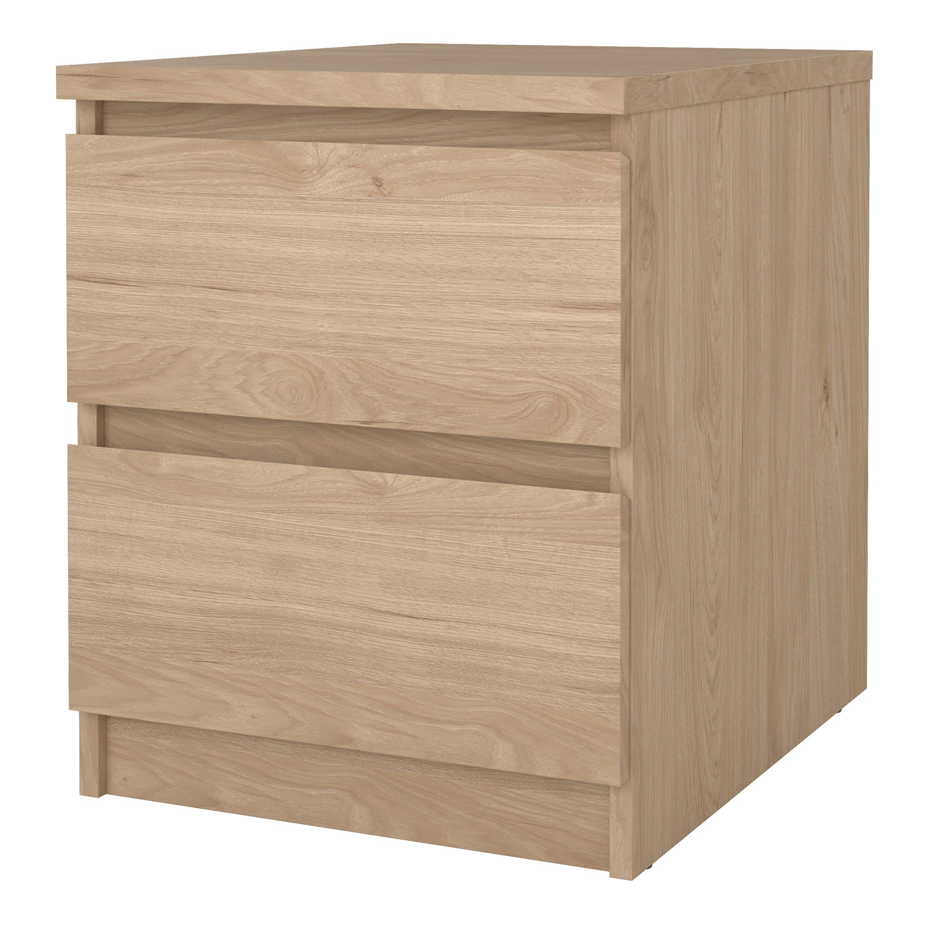 Naia Bedside 2 drawers in Jackson Hickory - image 3