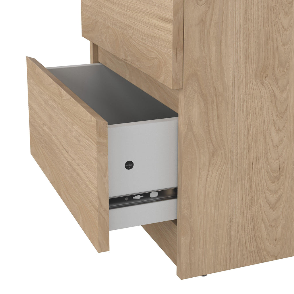 Naia Bedside 2 drawers in Jackson Hickory - image 8