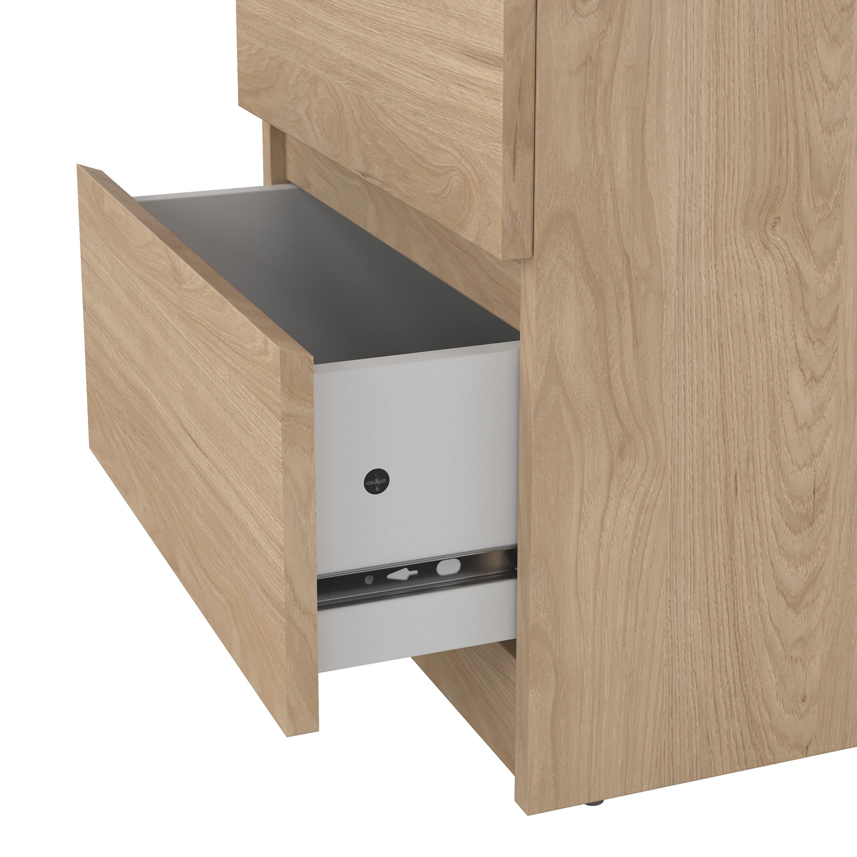 Naia Bedside 2 drawers in Jackson Hickory - image 8