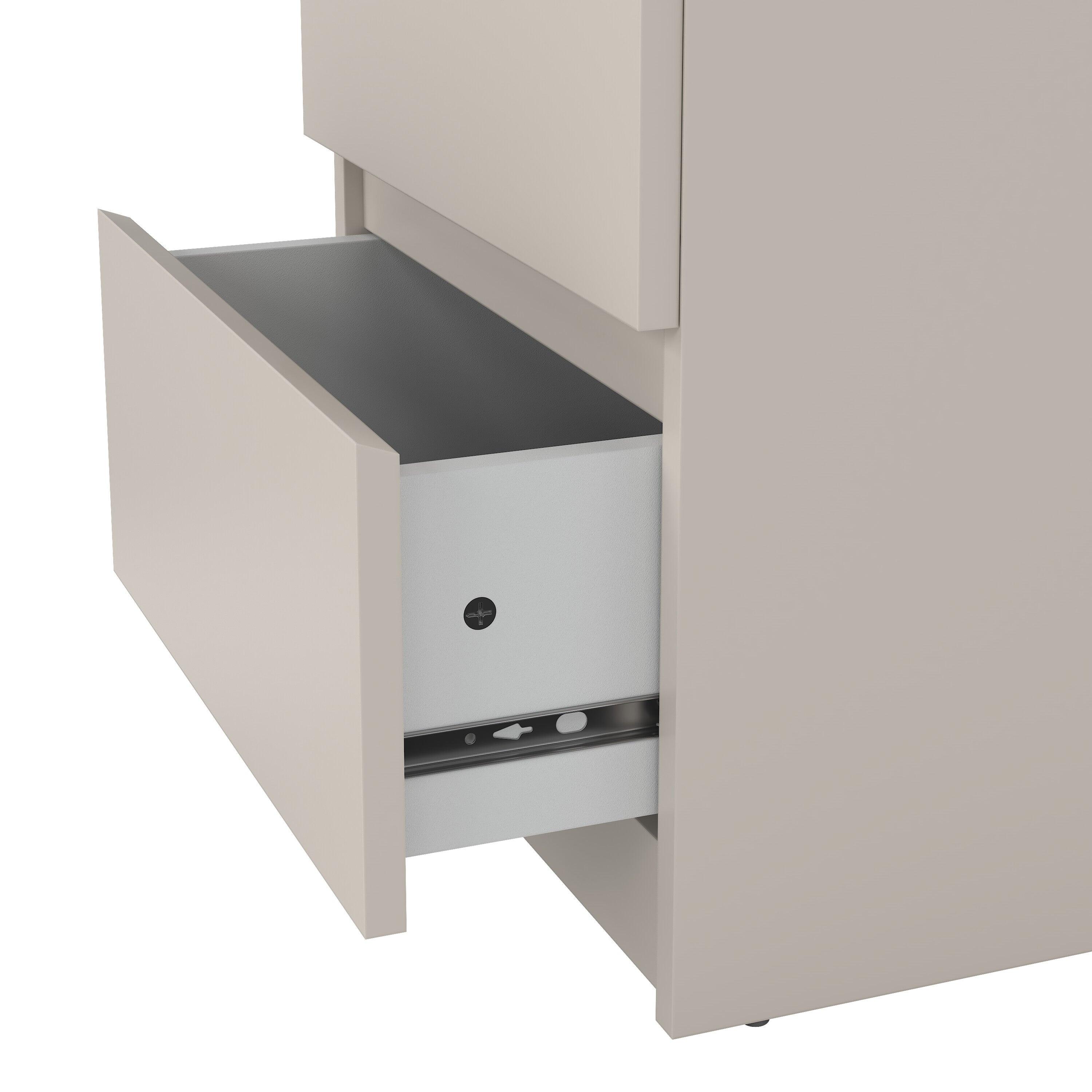 Naia Bedside 2 drawers in Cashmere Jackson Hickory - image 7