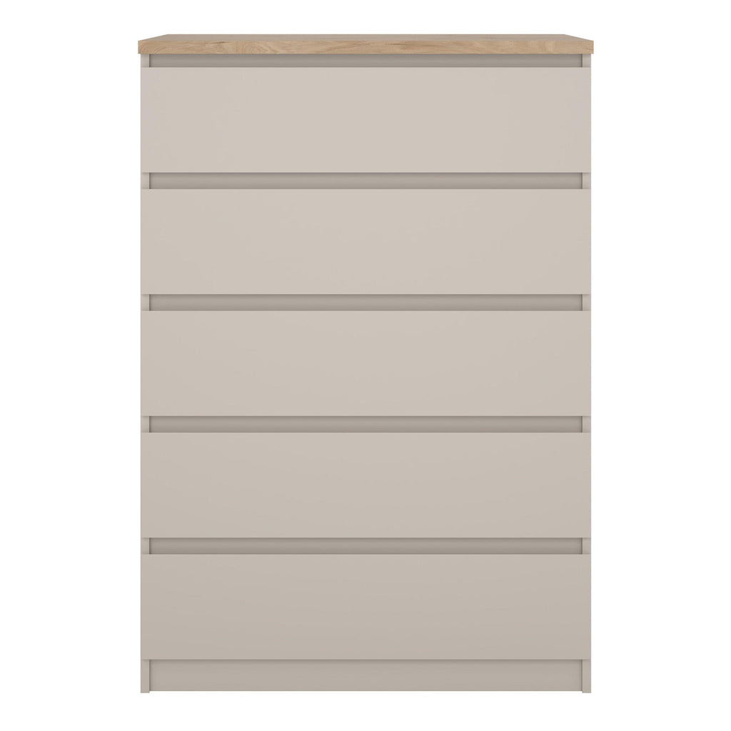 Naia Chest of 5 drawers in Cashmere Jackson Hickory - image 2