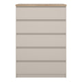 Naia Chest of 5 drawers in Cashmere Jackson Hickory - image 2