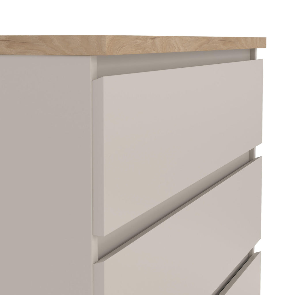 Naia Chest of 5 drawers in Cashmere Jackson Hickory - image 6