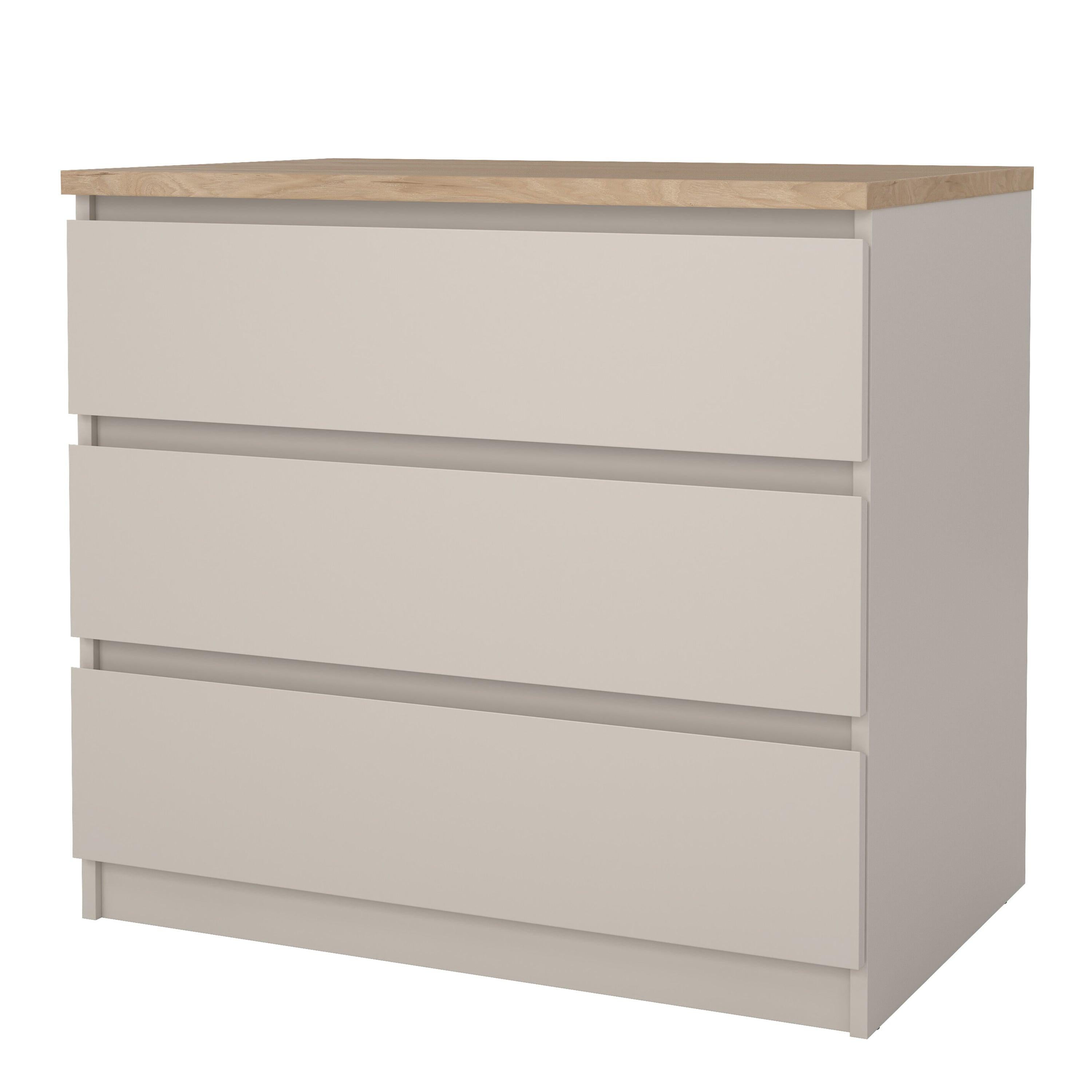 Naia Chest of 3 drawers in Cashmere Jackson Hickory - image 3