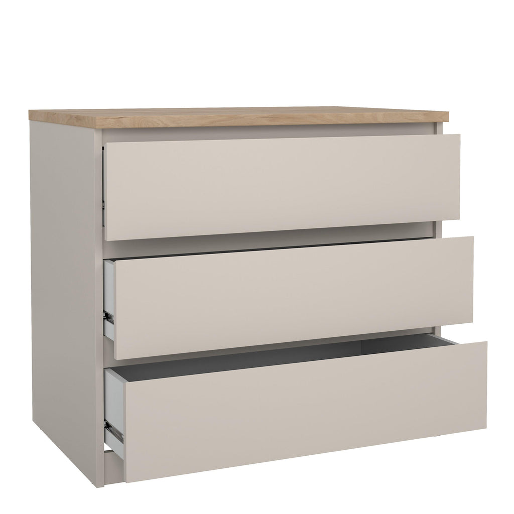 Naia Chest of 3 drawers in Cashmere Jackson Hickory - image 4