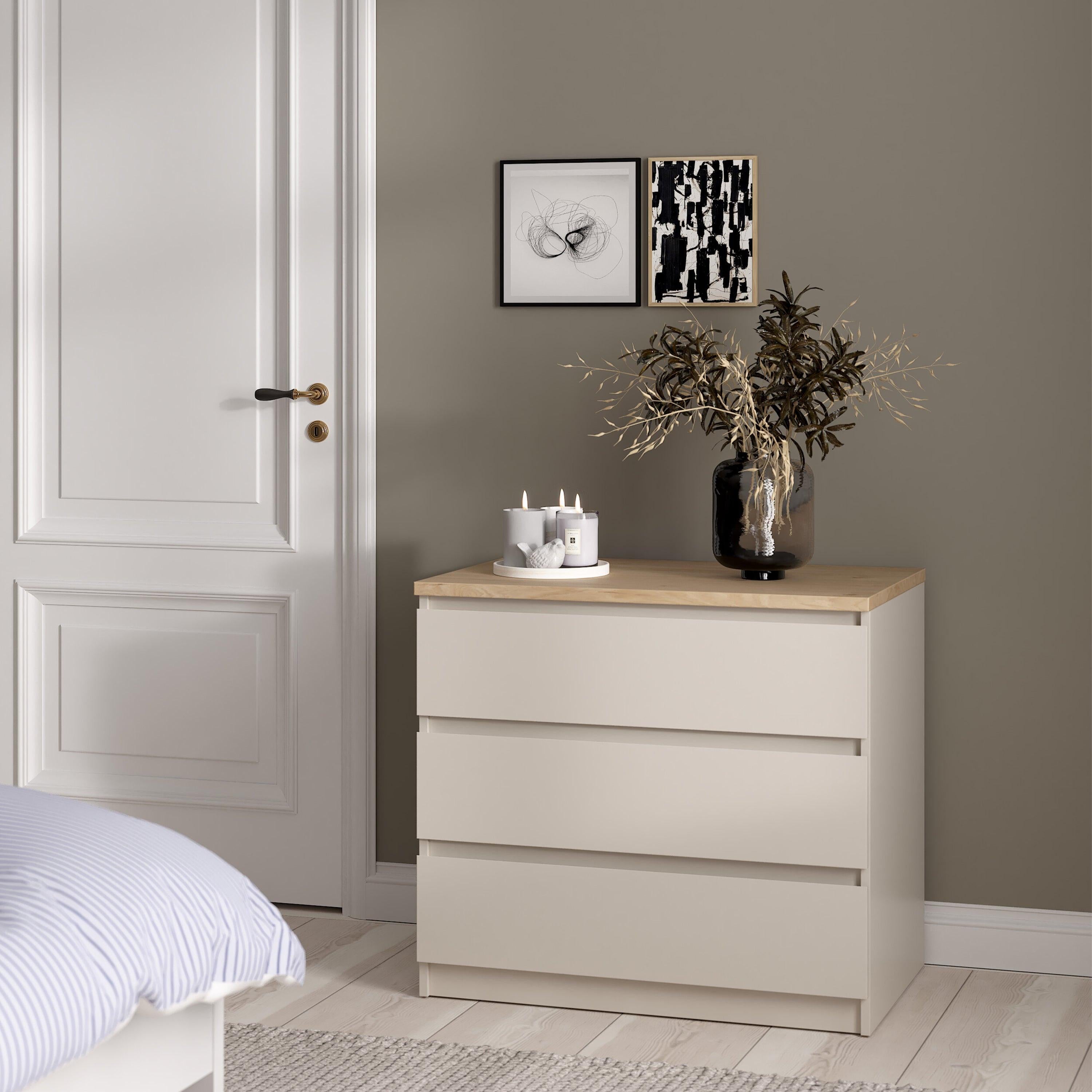 Naia Chest of 3 drawers in Cashmere Jackson Hickory - image 5