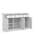 Paris Sideboard with 3 doors and 3 drawers in White - image 5