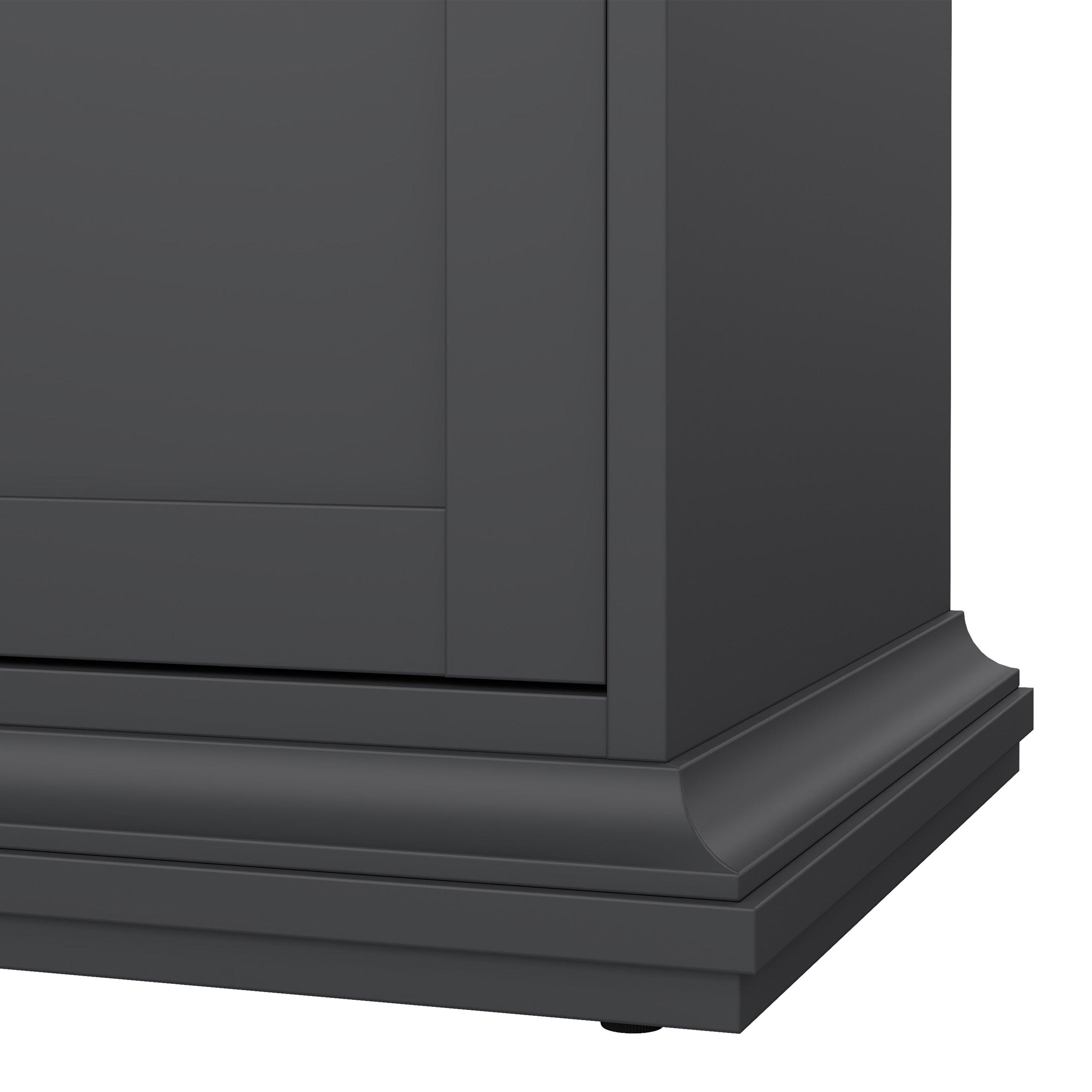 Paris Sideboard with 3 doors and 3 drawers in Matt Grey - image 11