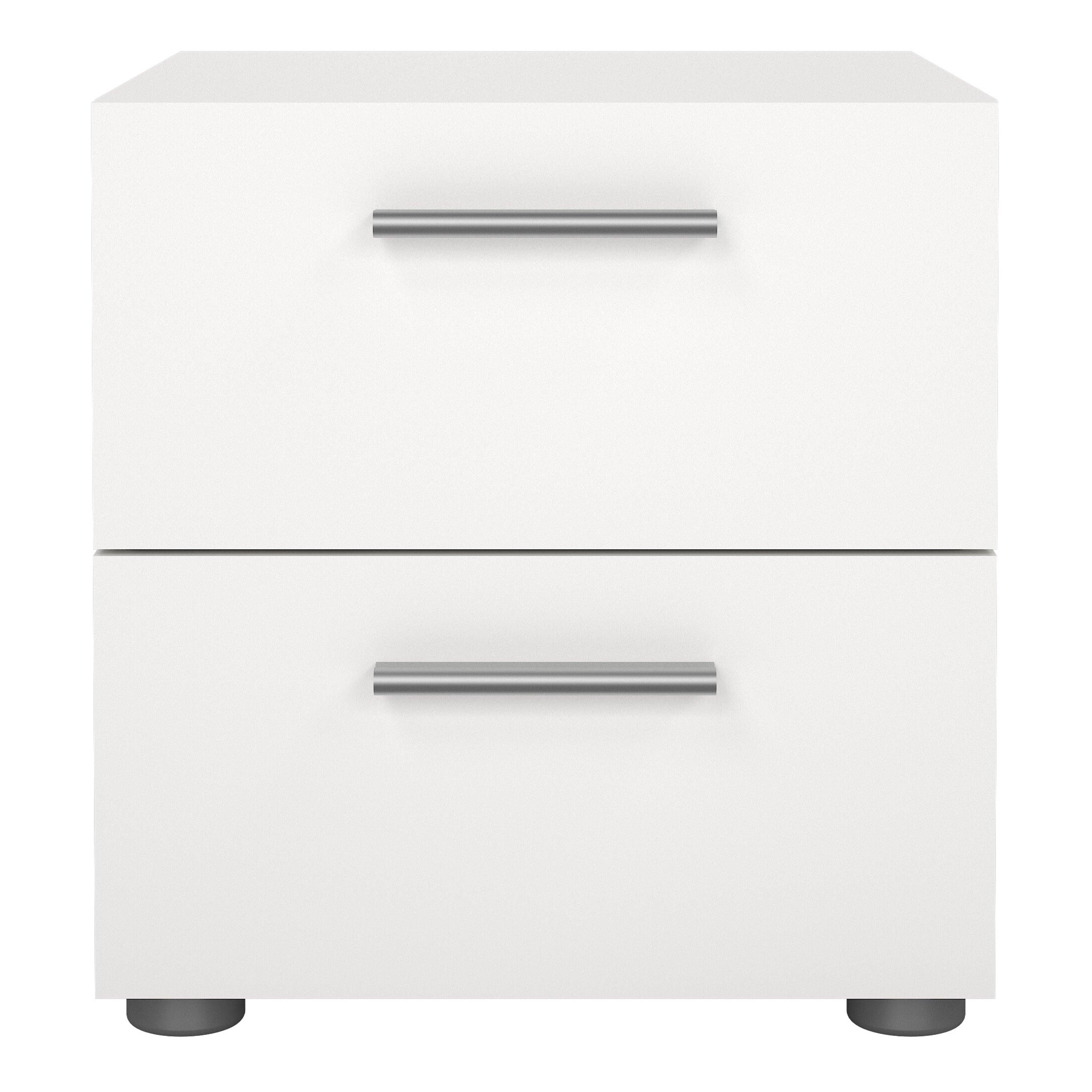 Pepe Bedside 2 Drawers in White - image 2