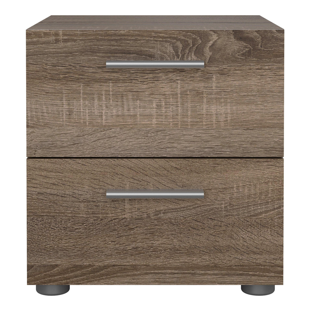 Pepe Bedside 2 Drawers in Truffle Oak - image 2