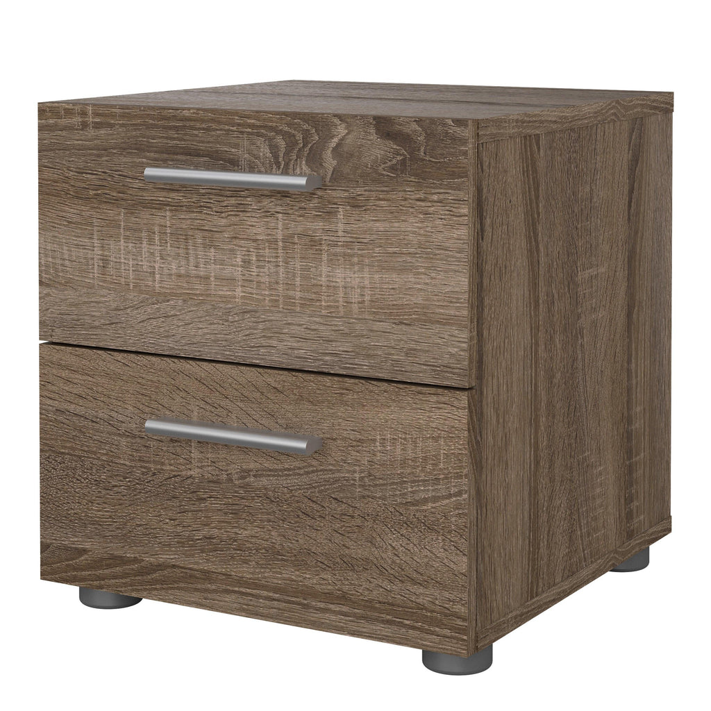 Pepe Bedside 2 Drawers in Truffle Oak - image 3