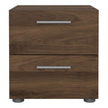 Pepe Bedside 2 Drawers in Walnut - image 2