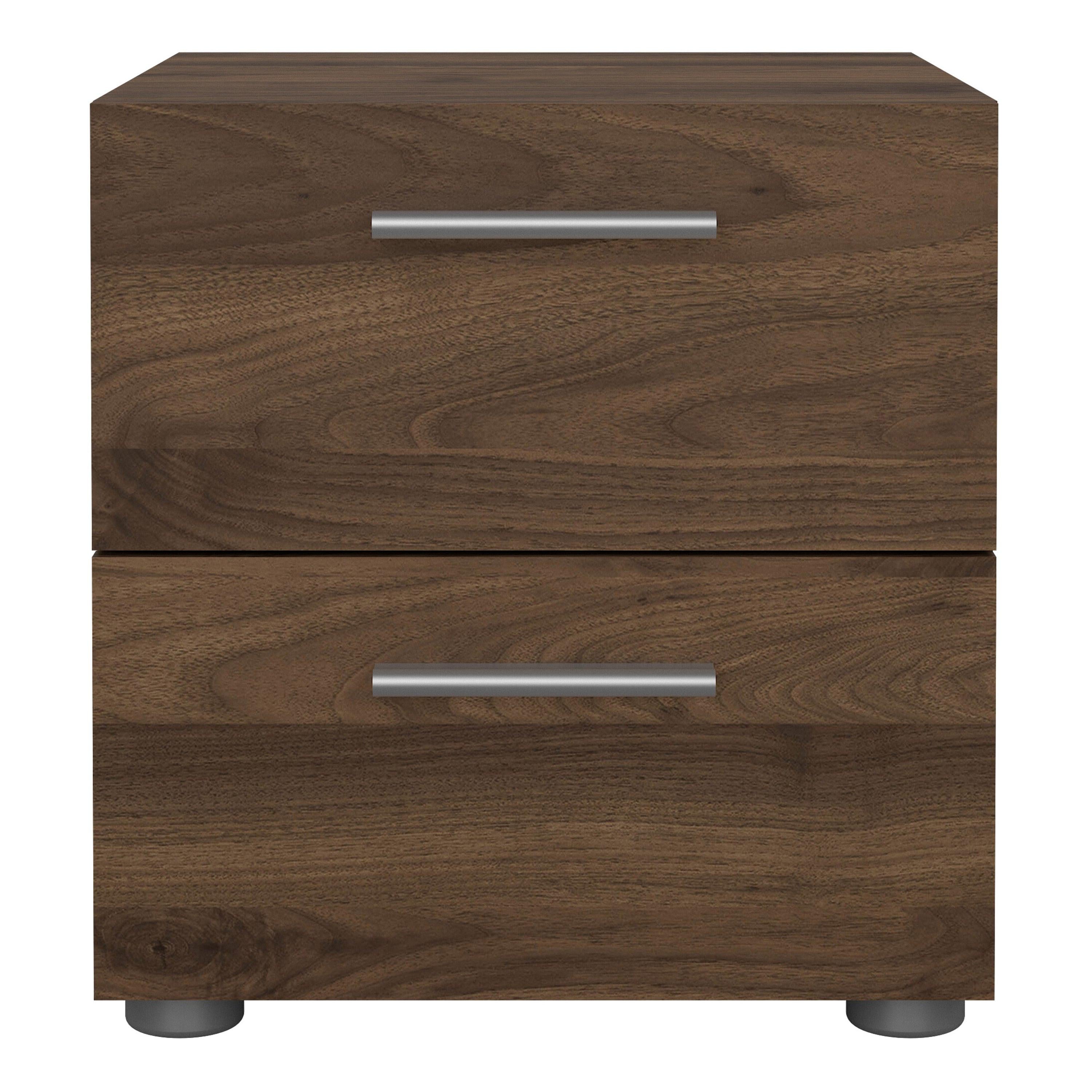 Pepe Bedside 2 Drawers in Walnut - image 2
