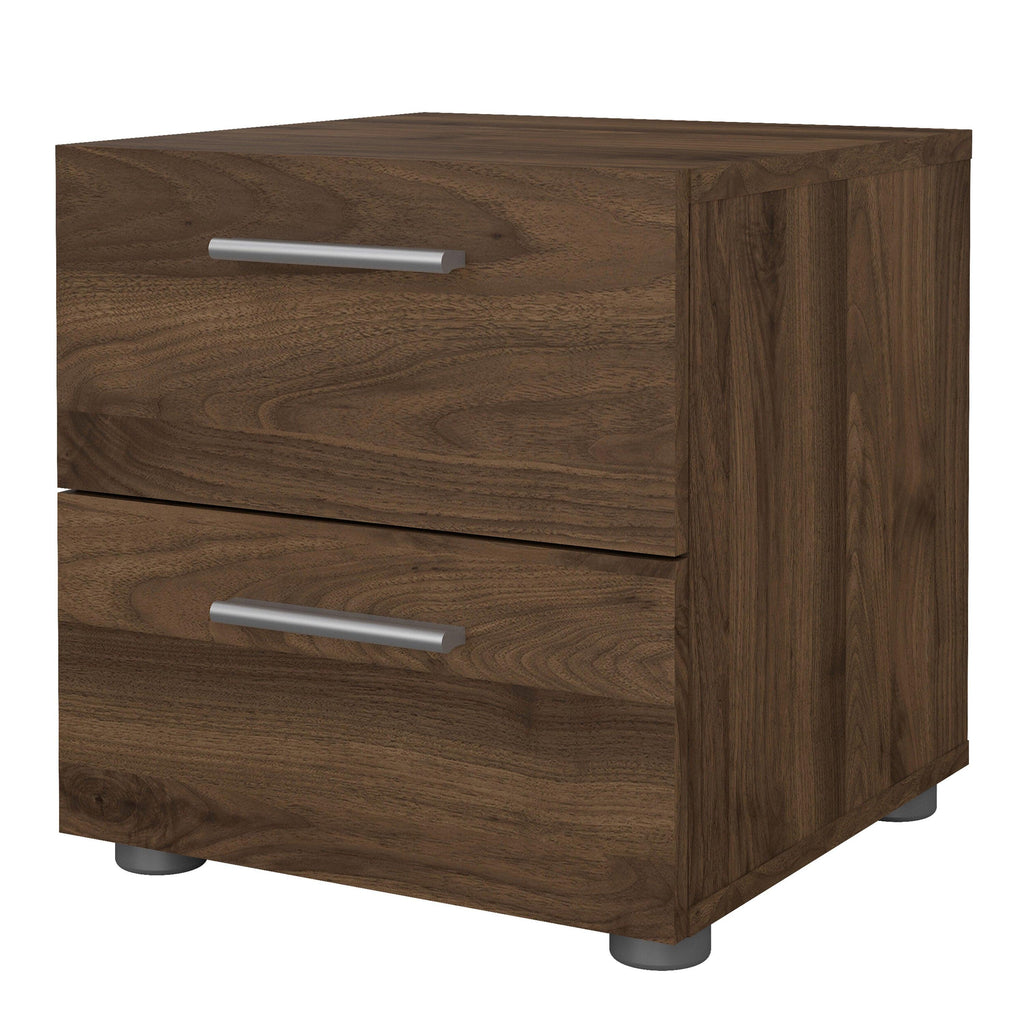 Pepe Bedside 2 Drawers in Walnut - image 3