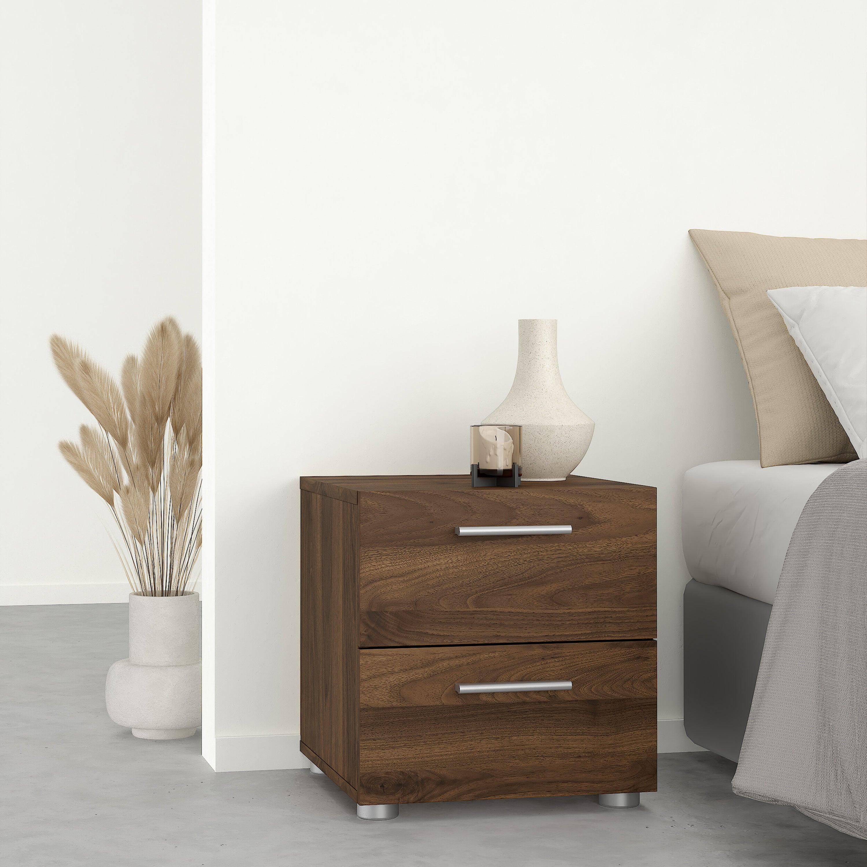 Pepe Bedside 2 Drawers in Walnut - image 6