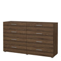 Pepe Wide Chest of 8 Drawers (4+4) in Walnut - image 3