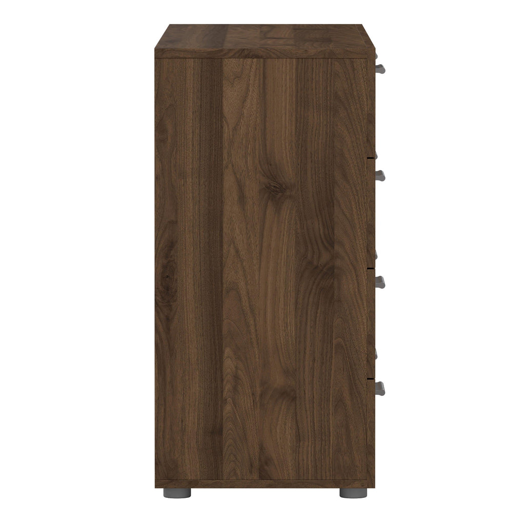 Pepe Wide Chest of 8 Drawers (4+4) in Walnut - image 4