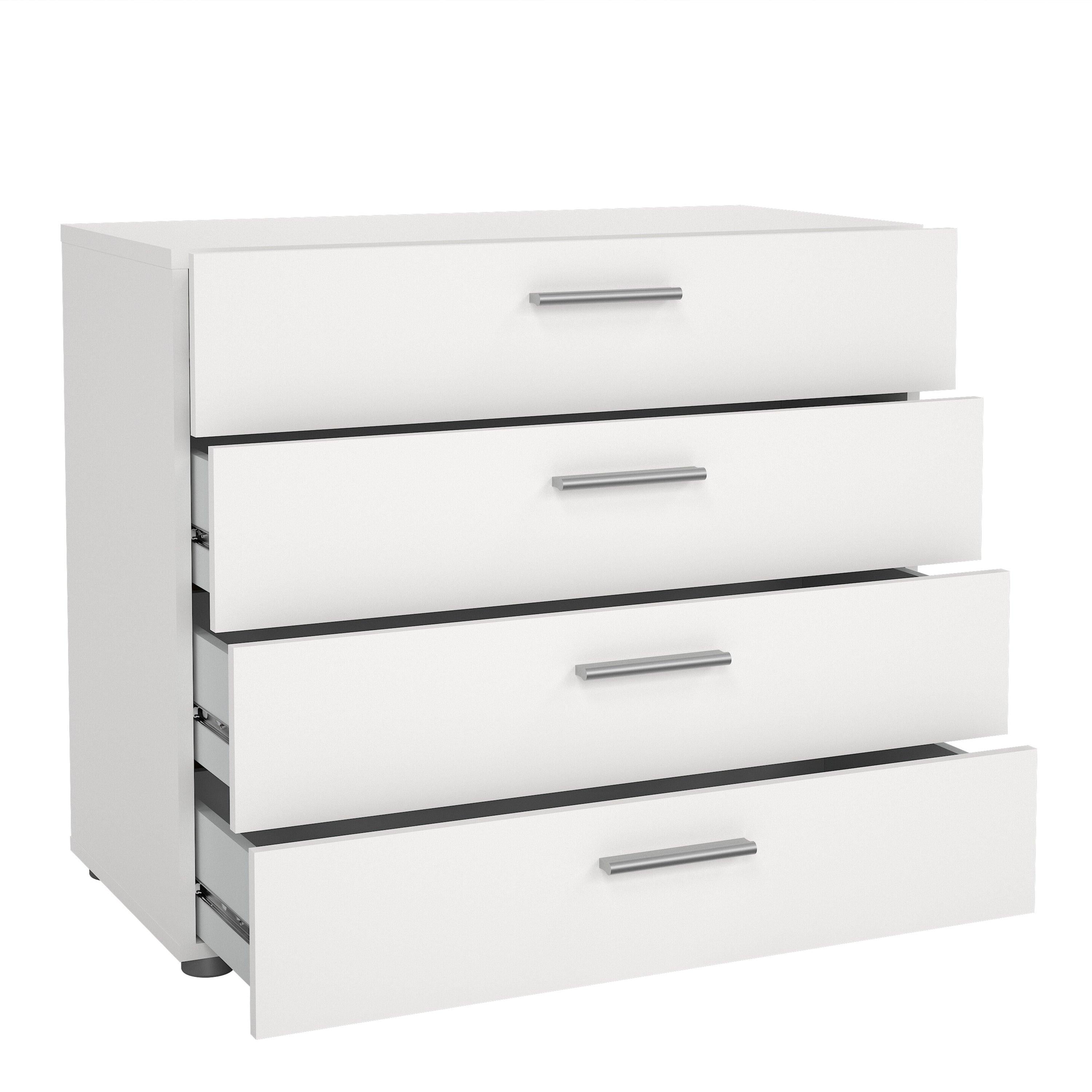 Pepe Chest of 4 Drawers in White - image 4