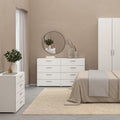Pepe Chest of 4 Drawers in White - image 5