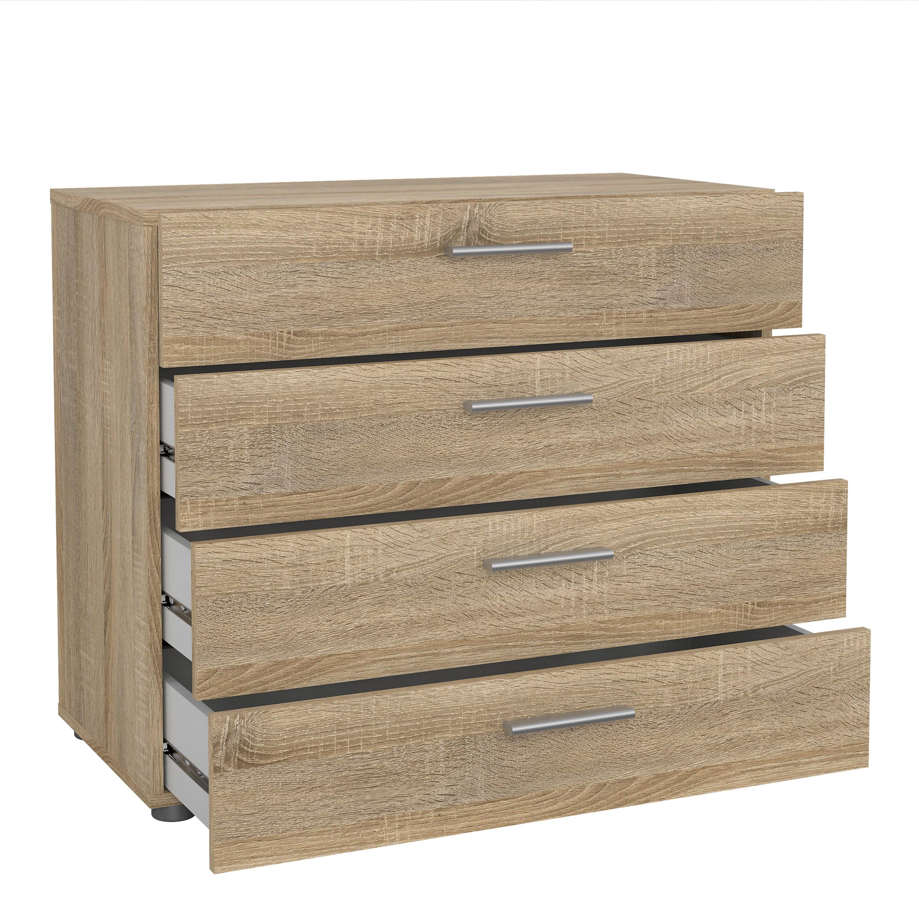 Pepe Chest of 4 Drawers in Oak - image 4