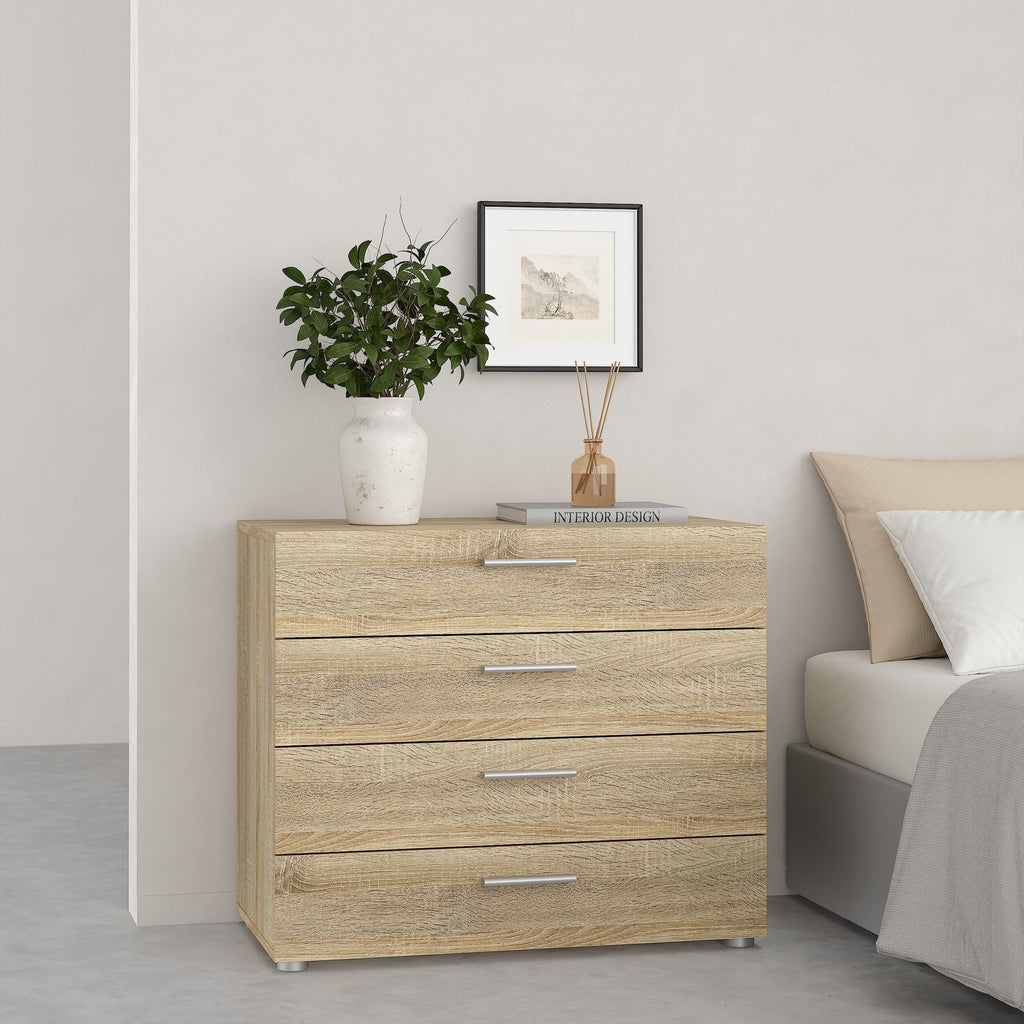 Pepe Chest of 4 Drawers in Oak - image 6
