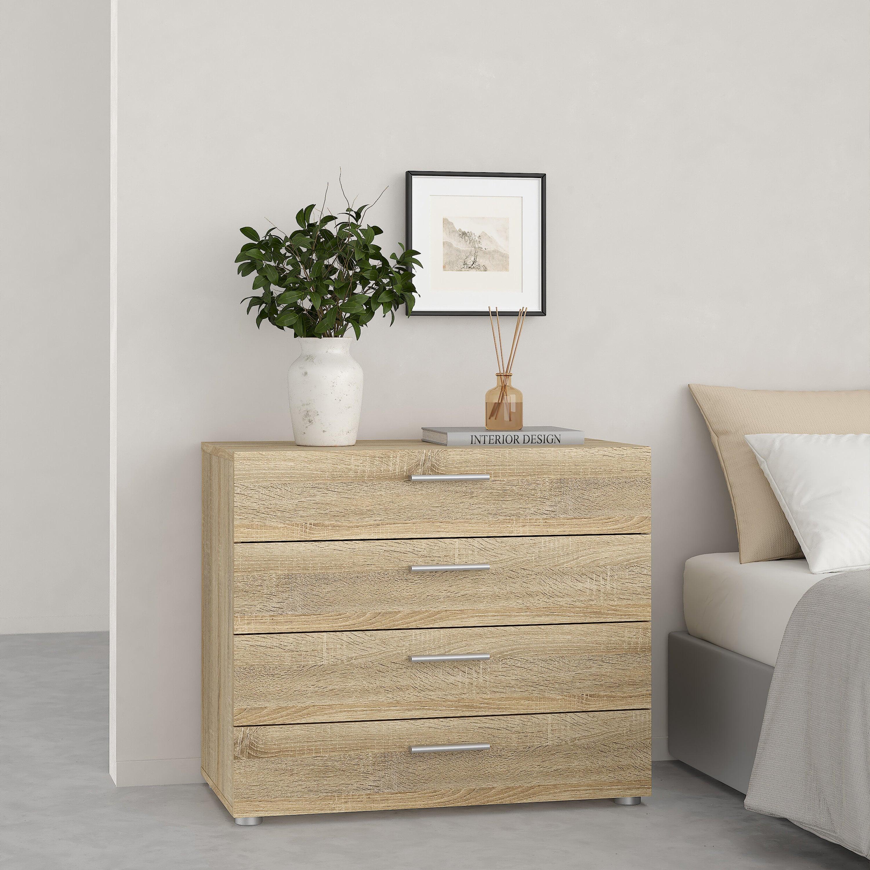 Pepe Chest of 4 Drawers in Oak - image 6