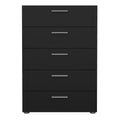 Pepe Chest of 5 Drawers in Black - image 2