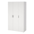 Pepe Wardrobe with 3 Doors in White - image 3