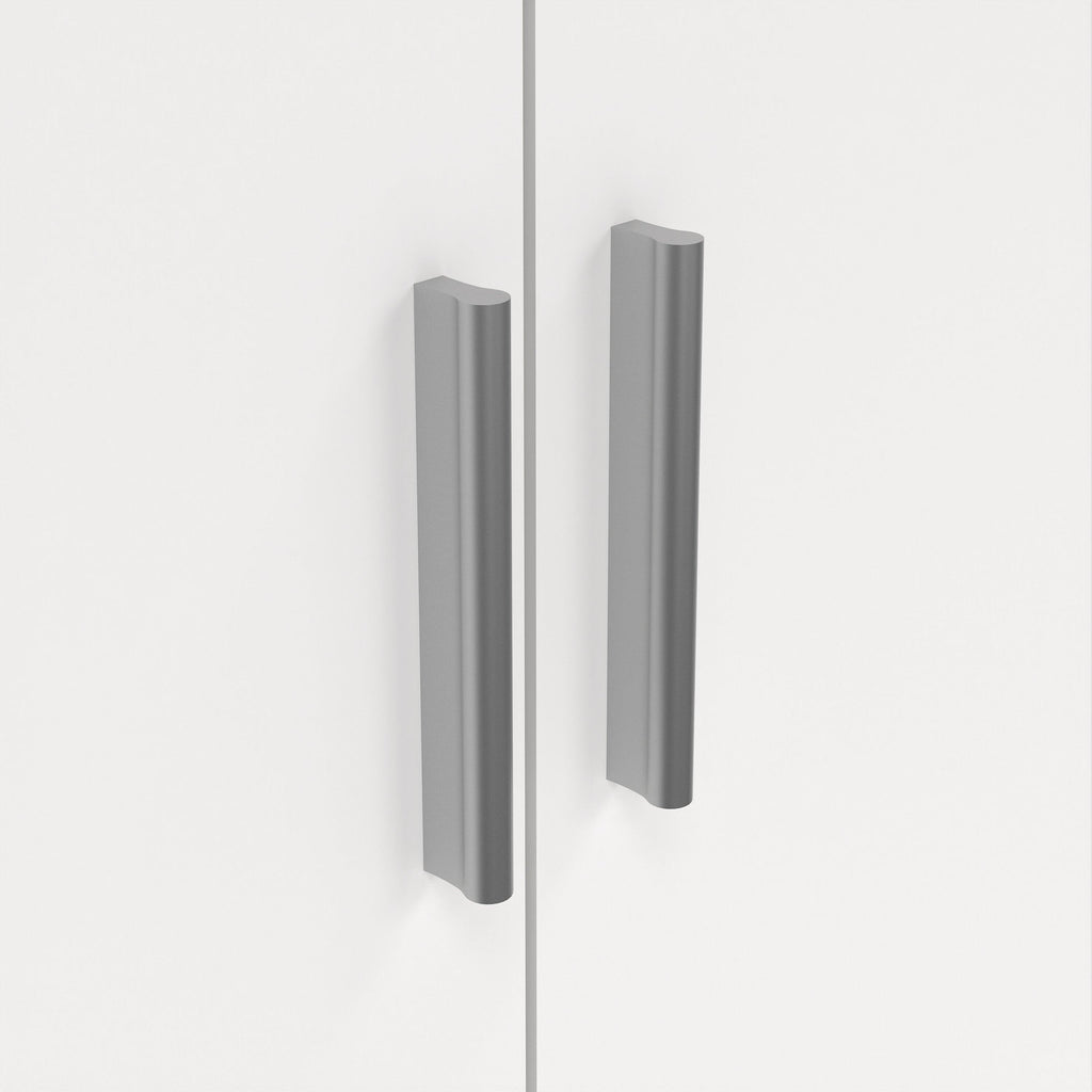 Pepe Wardrobe with 3 Doors in White - image 8
