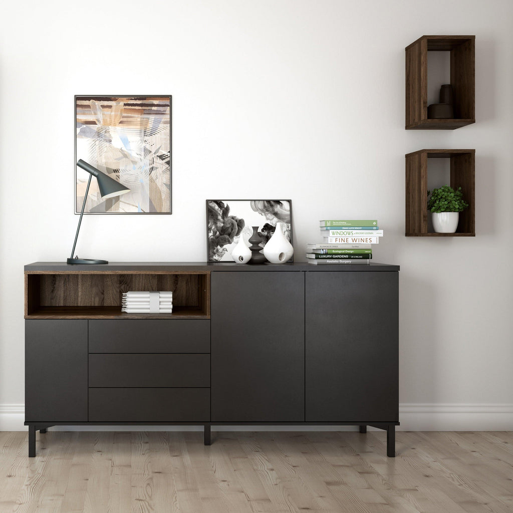 Roomers Wall Shelf Unit in Walnut - image 3