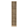 Basic Tall Narrow Bookcase (4 Shelves) in Oak - image 2