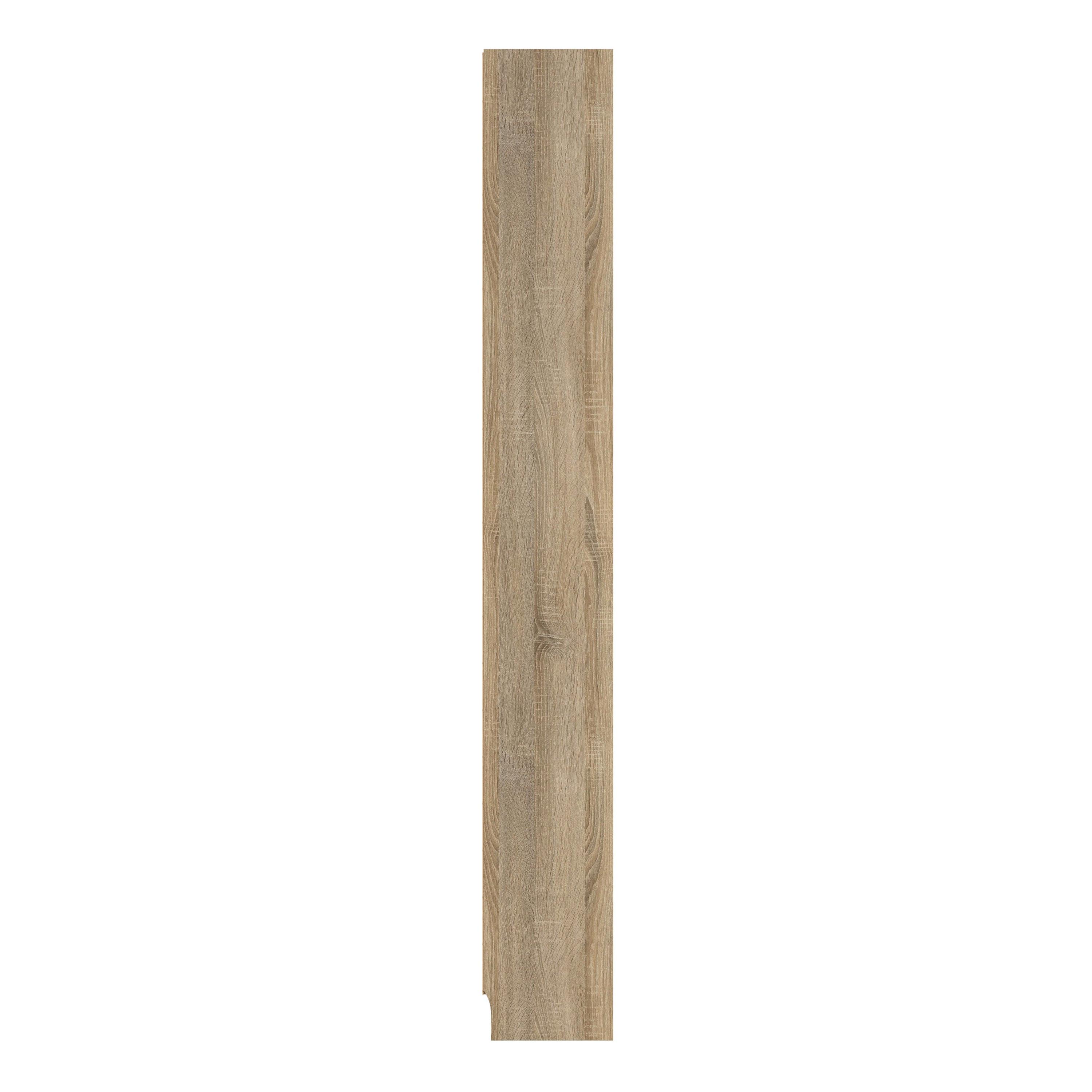 Basic Tall Narrow Bookcase (4 Shelves) in Oak - image 4