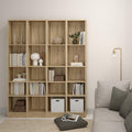Basic Tall Narrow Bookcase (4 Shelves) in Oak - image 6
