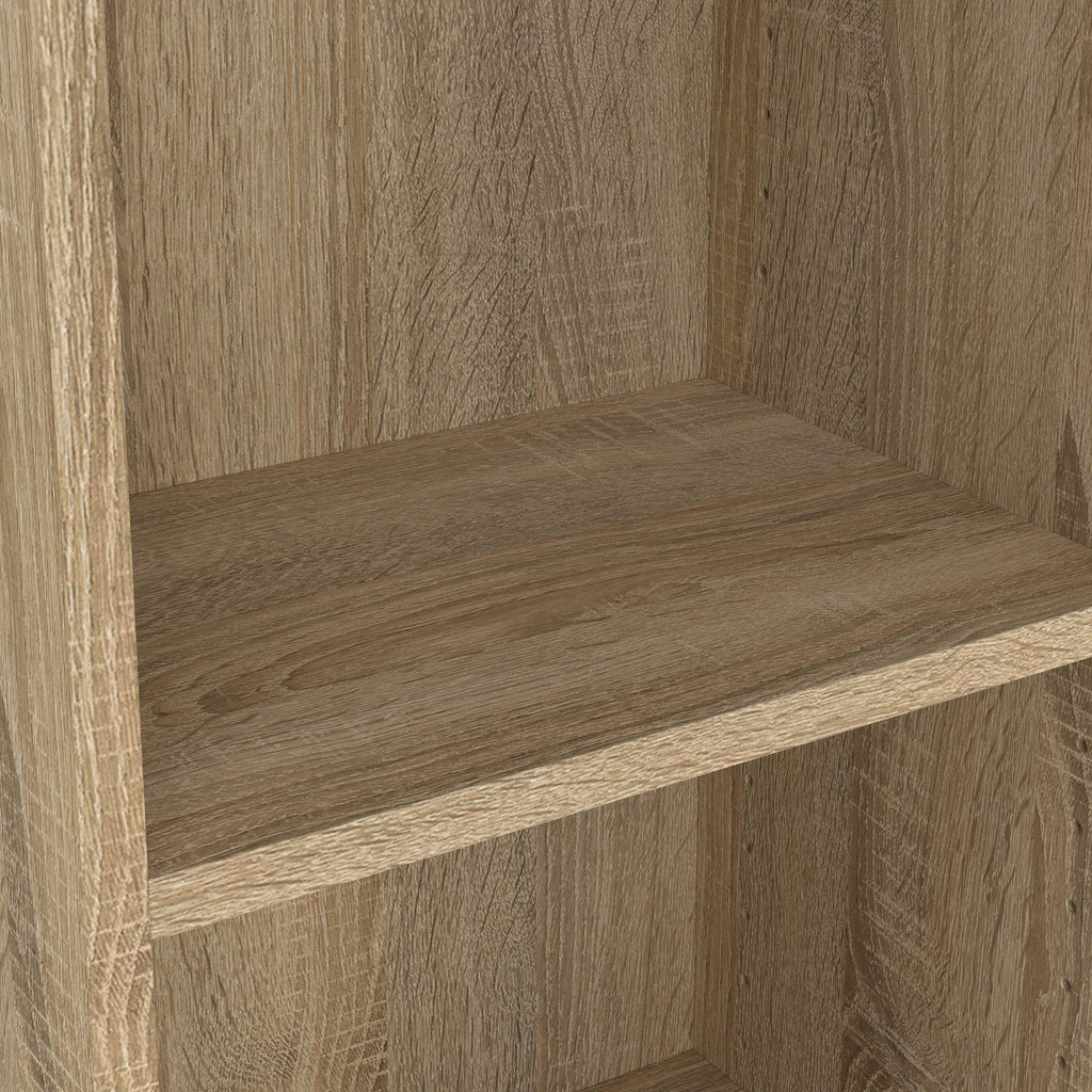Basic Tall Narrow Bookcase (4 Shelves) in Oak - image 9