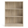 Basic Low Wide Bookcase (2 Shelves) in Oak - image 2