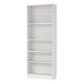 Basic Tall Wide Bookcase (4 Shelves) in White - image 3