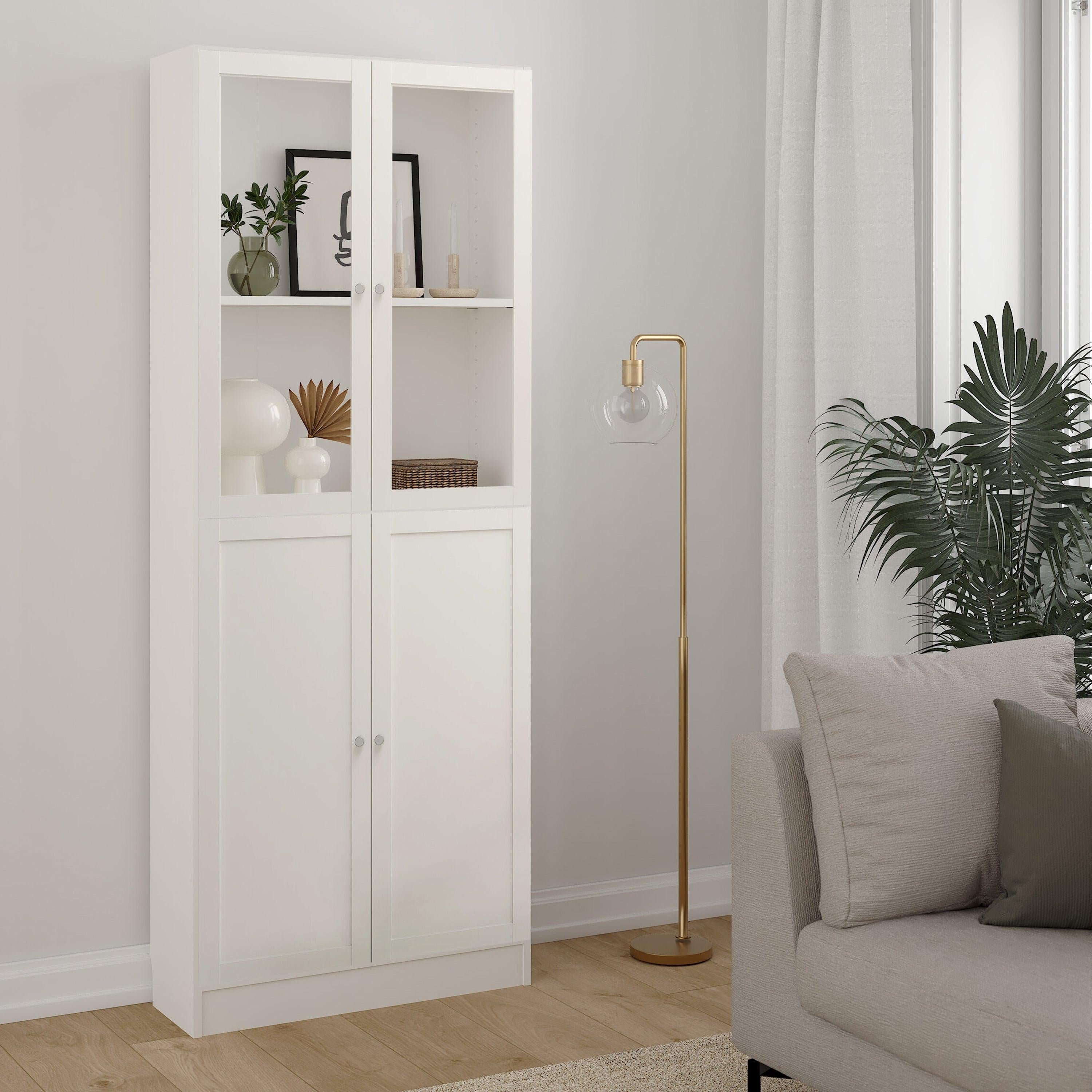 Basic Tall Wide (4 Shelves) 4 Door Combination Unit in White - image 4